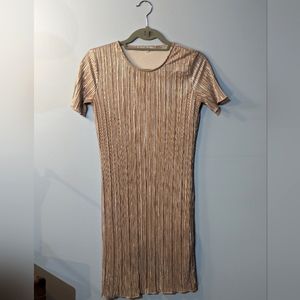 Pink Velvet Torch Dress - Small